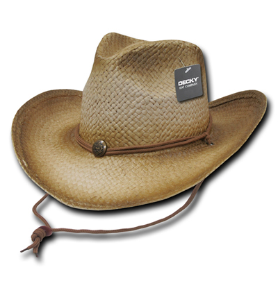 525 Paper Straw Cowboy Hat